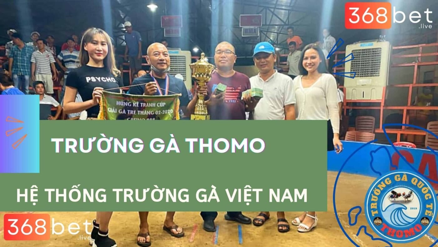 nhận cúp đá gà c1 tại thomo